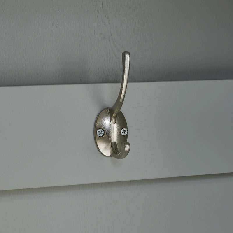 Grey 2-Piece Entryway Storage Set 74"H Adjustable Shelves Drawers Hooks Modular Pantry Closet Cabinet