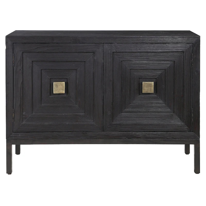 Uttermost Aiken Dark Walnut 2-door Cabinet
