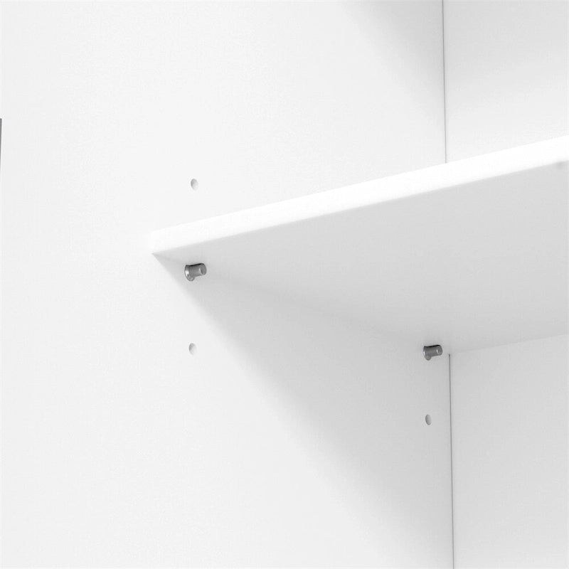 Tall Kitchen Pantry Cabinet 35"W x 77"H - Freestanding Storage with 3 Drawers, 8 Door Shelves & 3 Adjustable Shelves, 110lbs Capacity