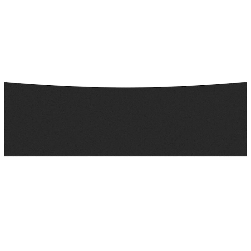 Curved Design Storage Cabinet with 3 Doors & Adjustable Shelves - Linen Finish MDF Sideboard with Metal Handles & Pine Legs