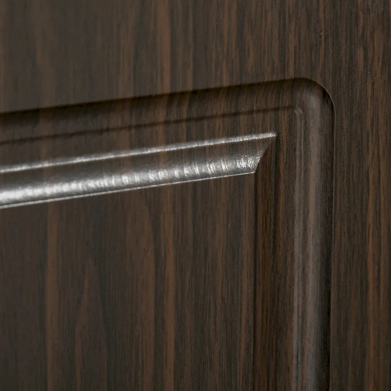 Tall Kitchen Pantry Cabinet 71"H 4 Doors 1 Drawer Wood Grain Anti-Tip 31.5"W x 13.75"D Freestanding