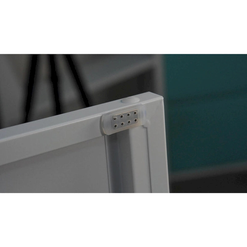 Lockable Steel Storage Cabinet - 2 Doors 2 Adjustable Shelves - 180 lbs Capacity - Wall Mount Garage Office Organizer - Metal