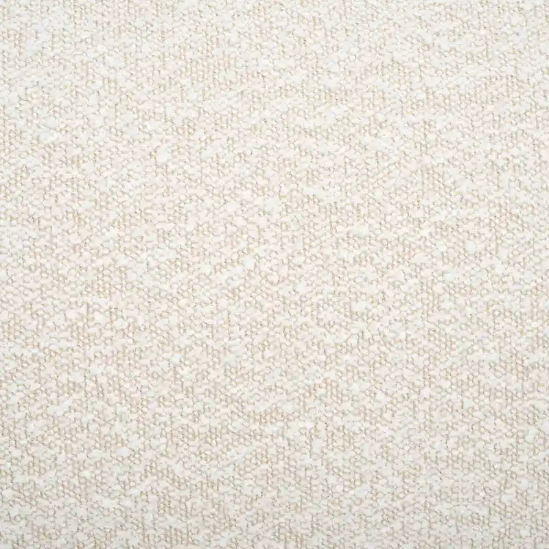 Upholstered Linen Bench 57"W x 19"H - Sculptural Rounded Seat with Black Metal Legs, Contemporary Entryway Bedroom Seating