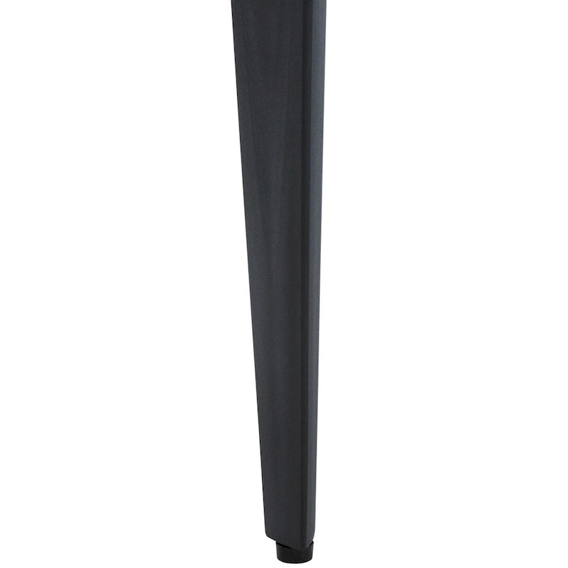 Upholstered Linen Bench 57"W x 19"H - Sculptural Rounded Seat with Black Metal Legs, Contemporary Entryway Bedroom Seating